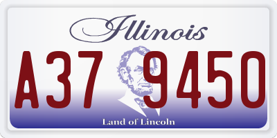 IL license plate A379450