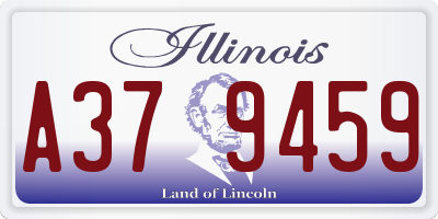 IL license plate A379459