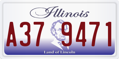 IL license plate A379471