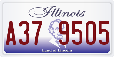 IL license plate A379505