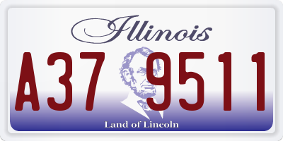 IL license plate A379511