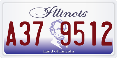 IL license plate A379512