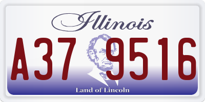 IL license plate A379516