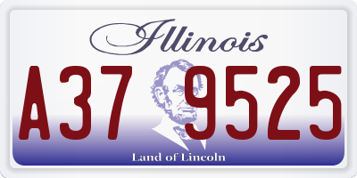 IL license plate A379525