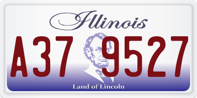 IL license plate A379527