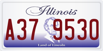 IL license plate A379530