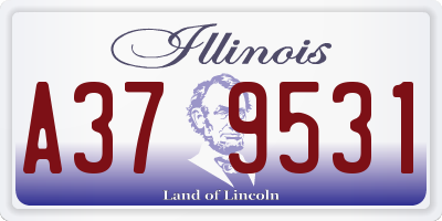 IL license plate A379531