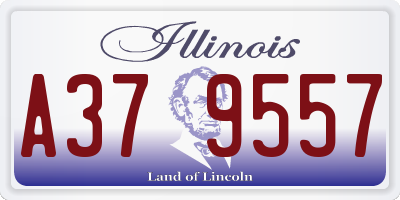 IL license plate A379557