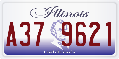 IL license plate A379621
