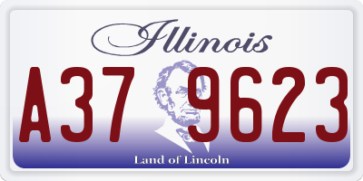 IL license plate A379623