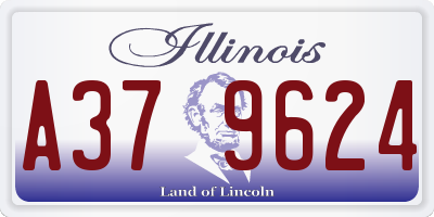 IL license plate A379624