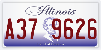 IL license plate A379626