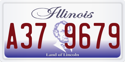 IL license plate A379679