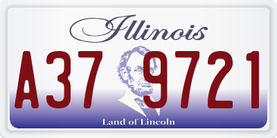 IL license plate A379721