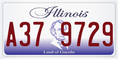 IL license plate A379729