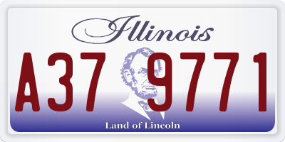 IL license plate A379771