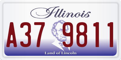 IL license plate A379811