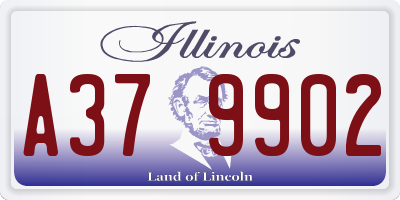 IL license plate A379902