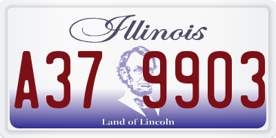 IL license plate A379903