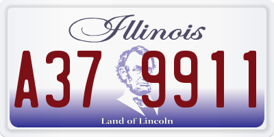 IL license plate A379911