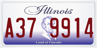 IL license plate A379914