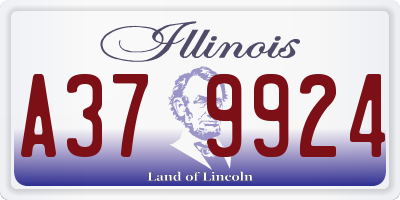 IL license plate A379924