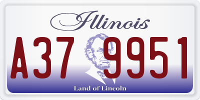 IL license plate A379951