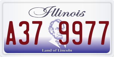 IL license plate A379977