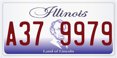 IL license plate A379979