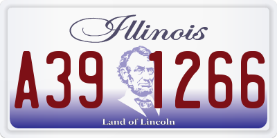 IL license plate A391266