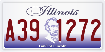 IL license plate A391272