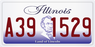 IL license plate A391529