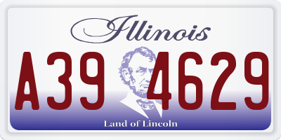 IL license plate A394629