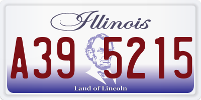 IL license plate A395215