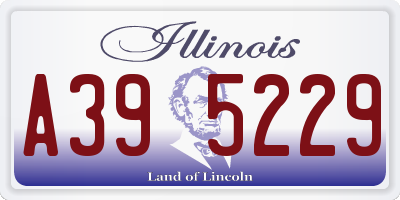 IL license plate A395229
