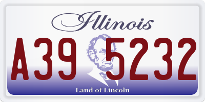 IL license plate A395232