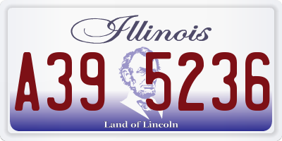 IL license plate A395236