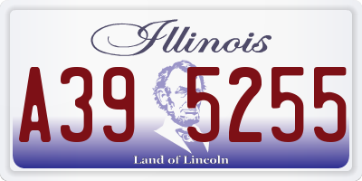 IL license plate A395255