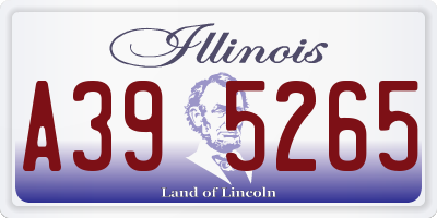 IL license plate A395265
