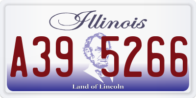IL license plate A395266