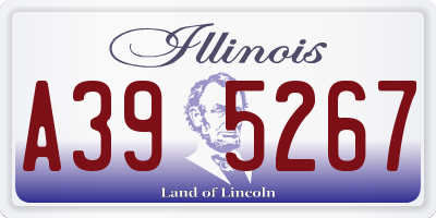 IL license plate A395267