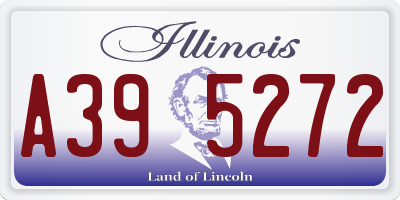 IL license plate A395272