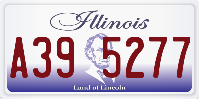 IL license plate A395277
