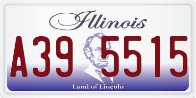 IL license plate A395515