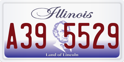 IL license plate A395529
