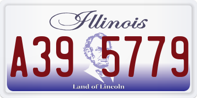 IL license plate A395779
