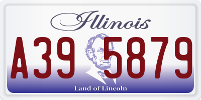 IL license plate A395879