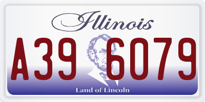 IL license plate A396079