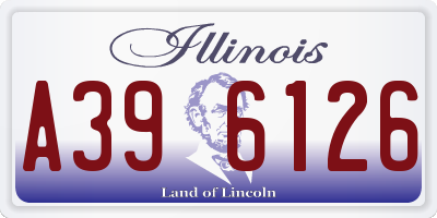 IL license plate A396126