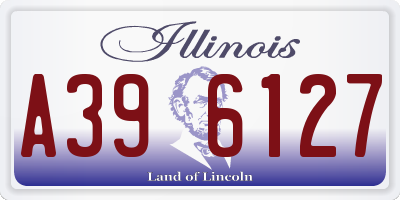 IL license plate A396127